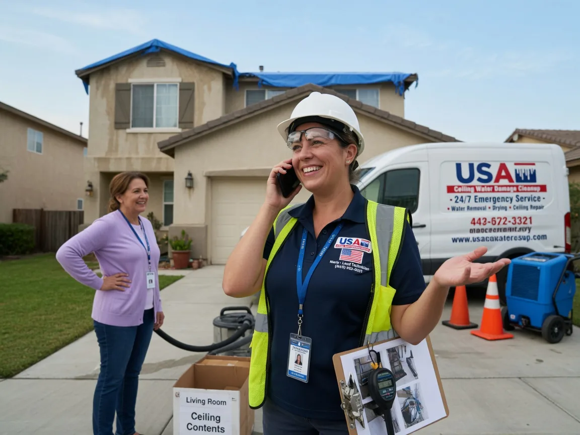 Ceiling Water Damage Restoration Wakarusa, KS FAQs